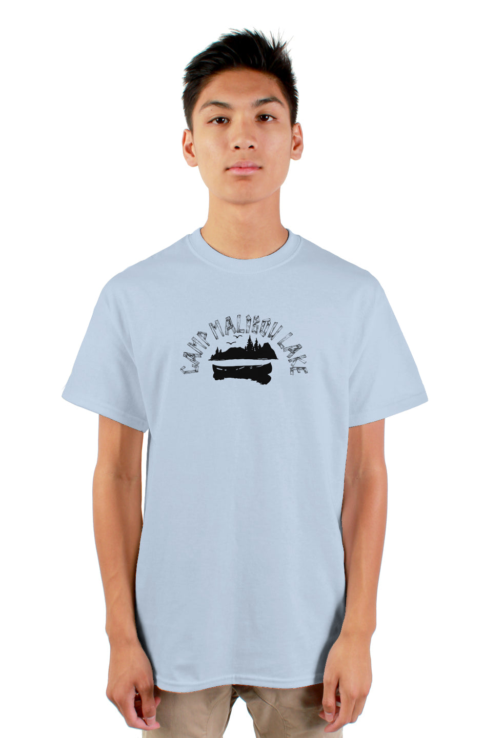 Camp Malibou mens tshirt