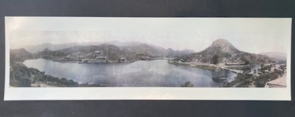 Historic Early Panorama of Malibou Lake