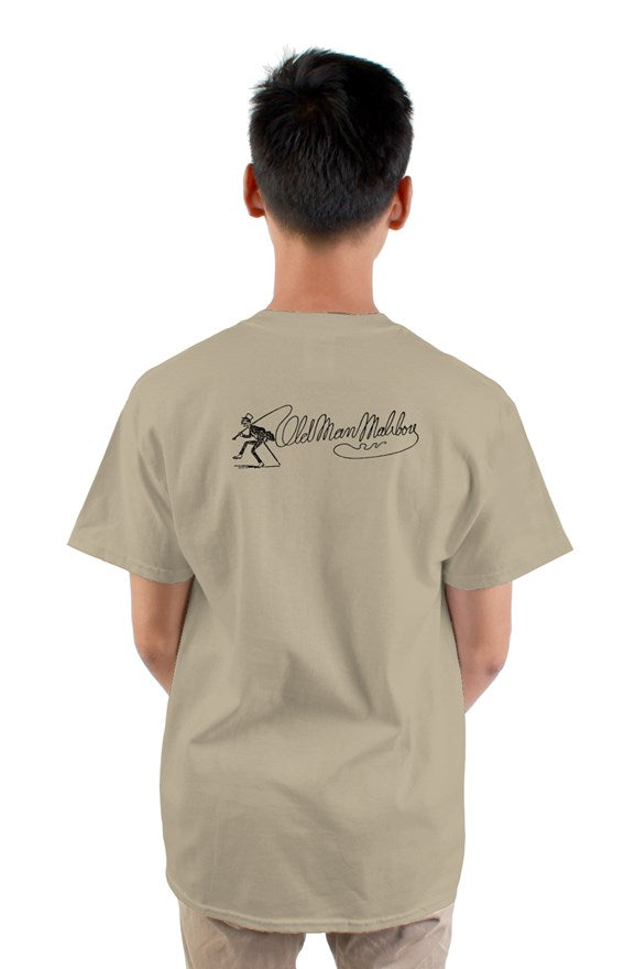 Old Man Malibou mens tshirt