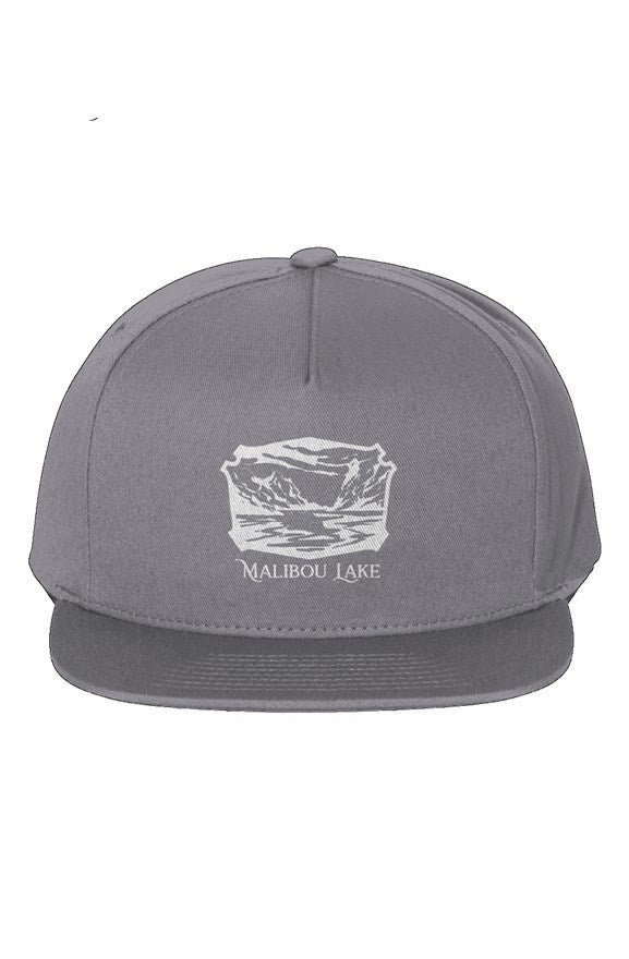 5-Panel Cotton Twill Snapback Cap