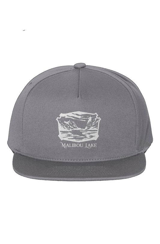 5-Panel Cotton Twill Snapback Cap