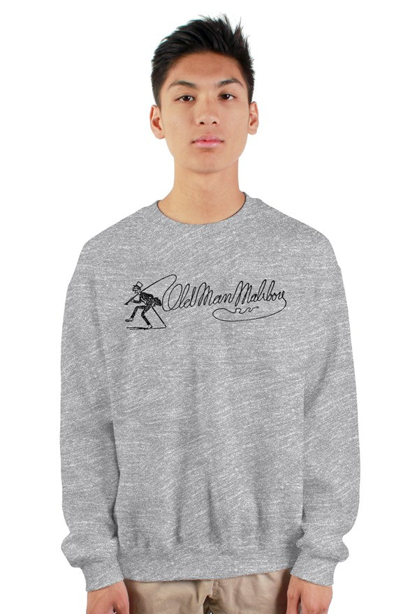 Old Man Malibou heavy crewneck sweatshirt