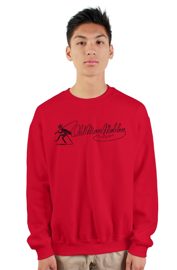 Old Man Malibou heavy crewneck sweatshirt