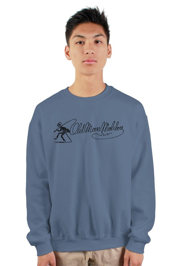 Old Man Malibou heavy crewneck sweatshirt