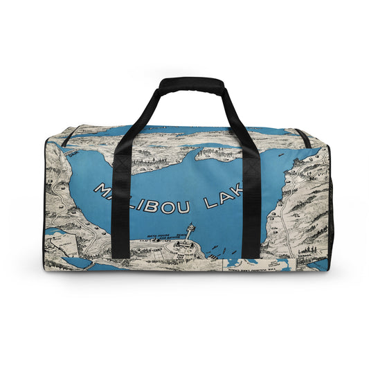 Malibou Mapwear All Over Print Duffle bag