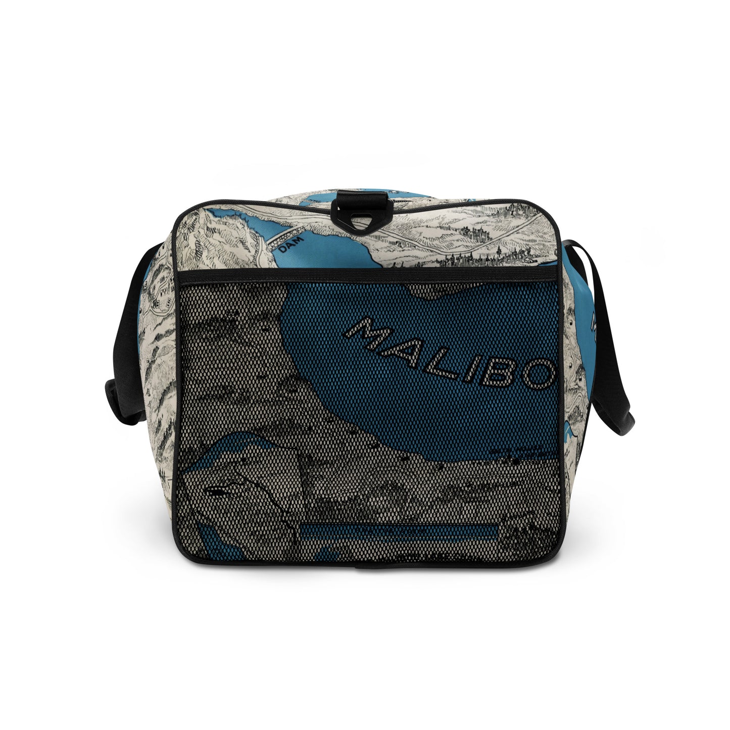 Malibou Mapwear All Over Print Duffle bag