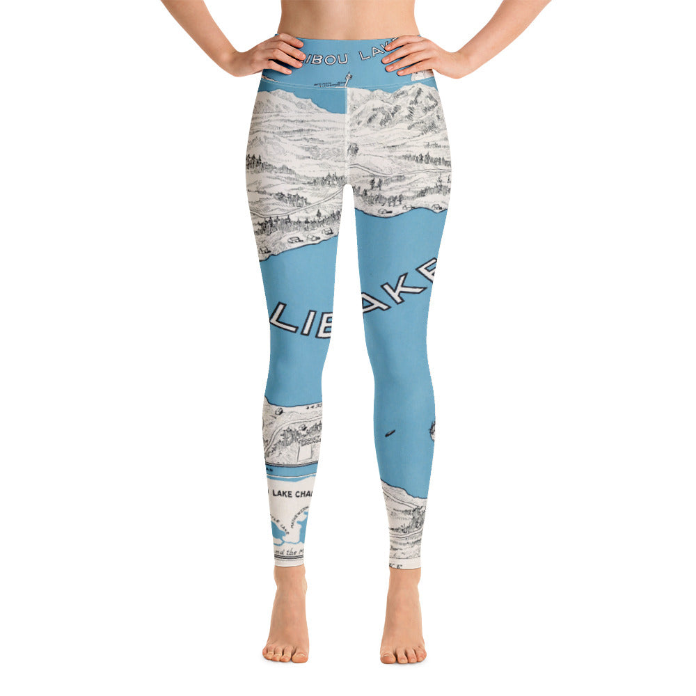 Malibou MapWear Yoga Leggings