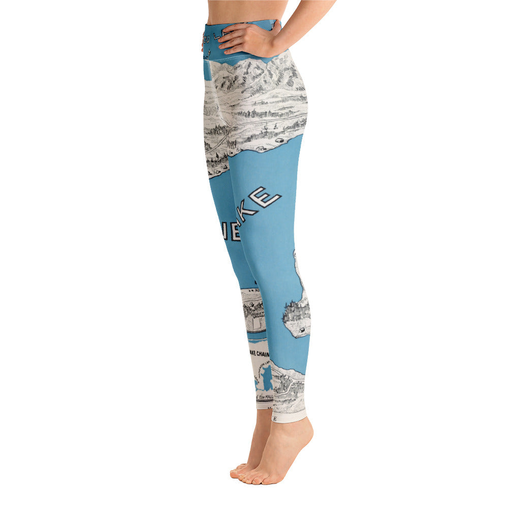 Malibou MapWear Yoga Leggings