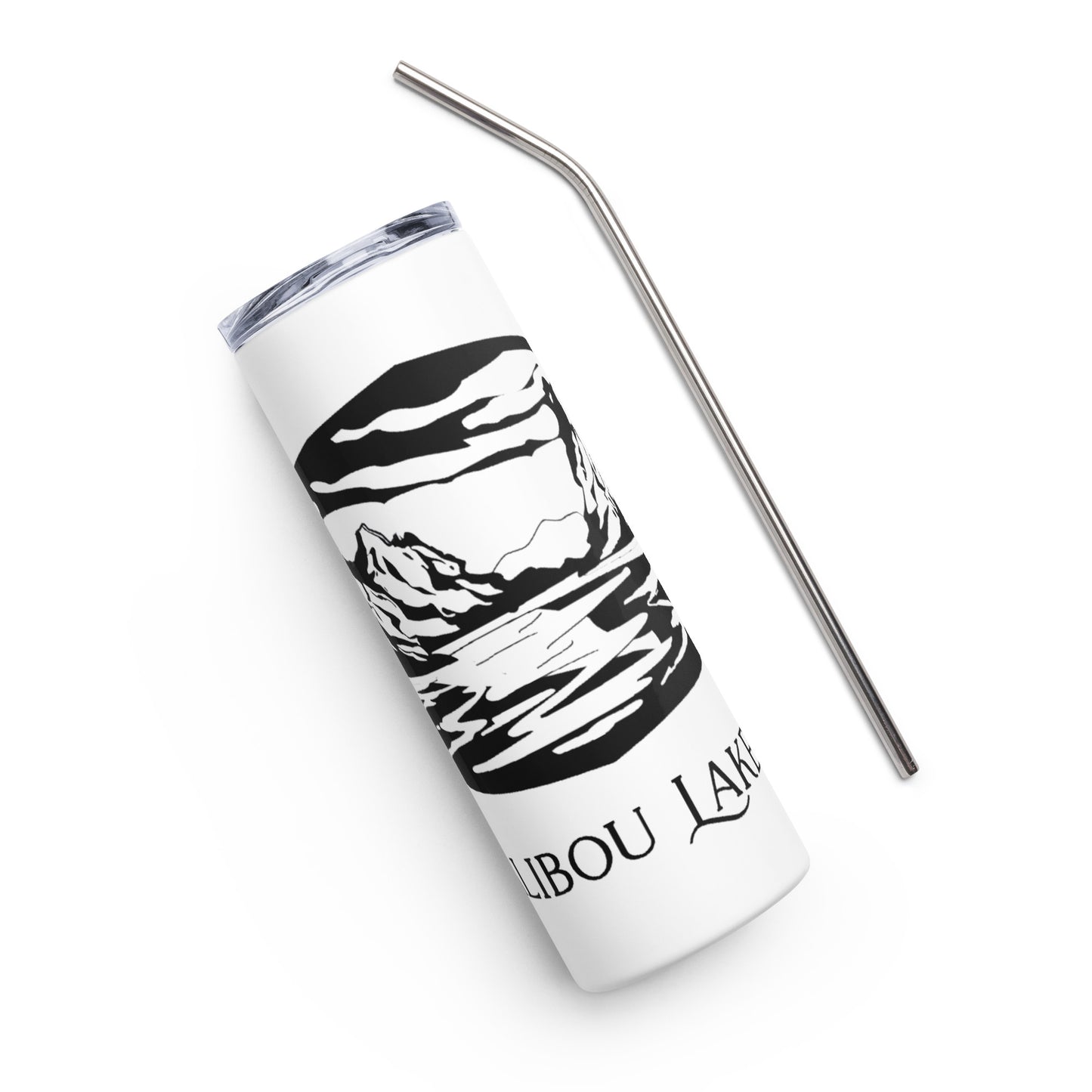 Malibou Lake 100 Stainless steel tumbler