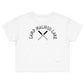 Camp Malibou Oars Street Crop Tee