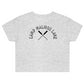 Camp Malibou Oars Street Crop Tee