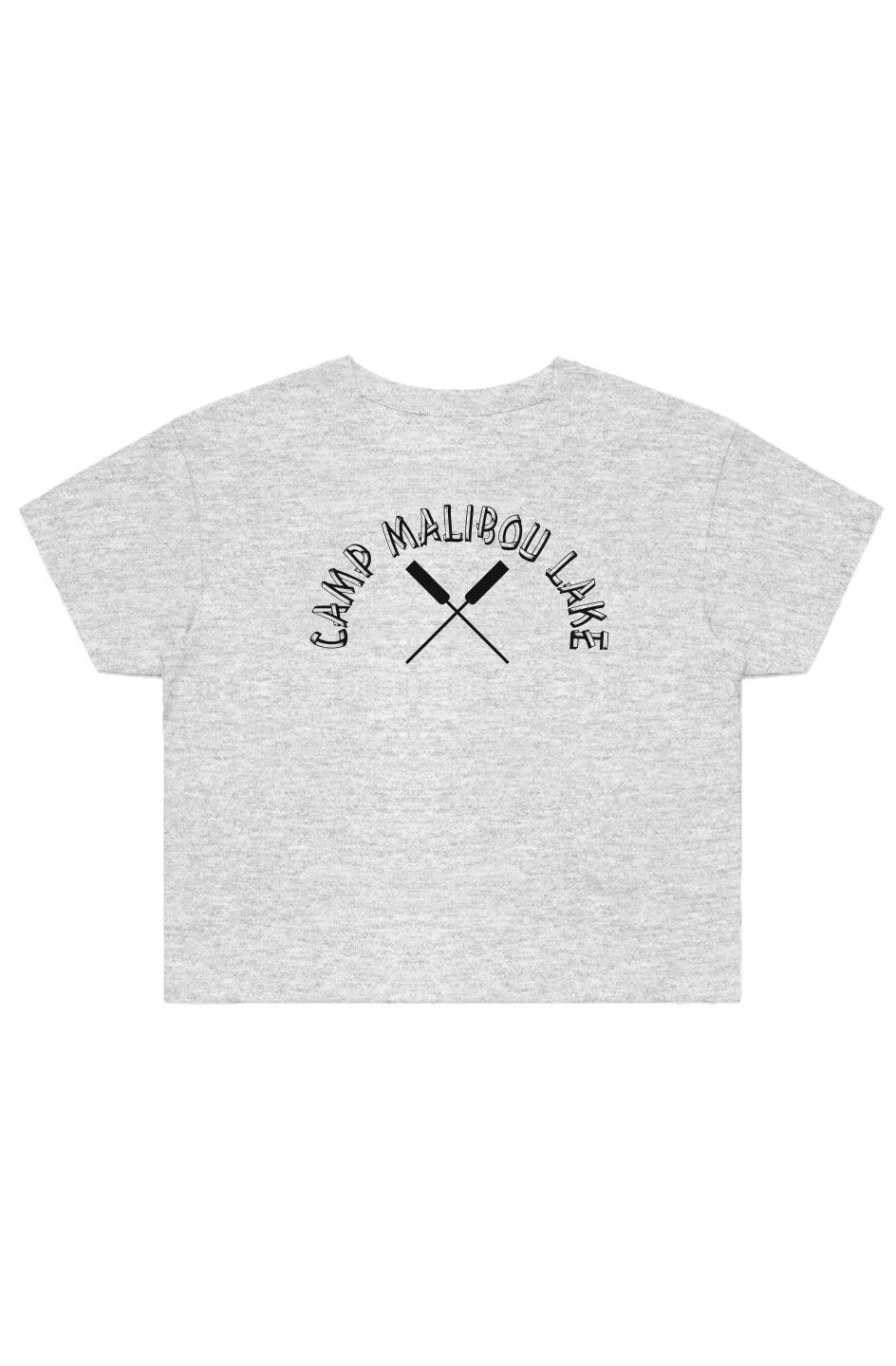 Camp Malibou Oars Street Crop Tee