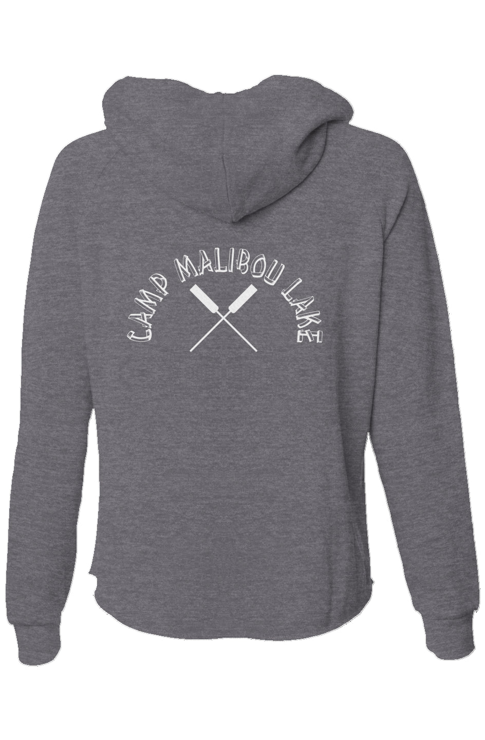 Camp Malibou Oars Womens Wash Zip Hoodie