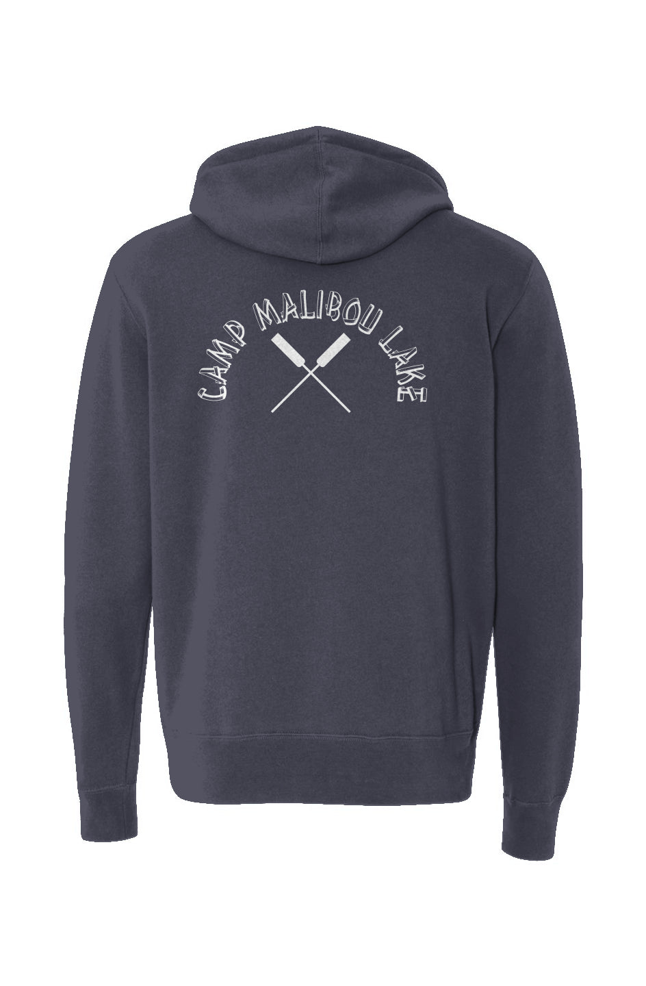 Camp Malibou Oars Unisex Full-Zip Hoodie