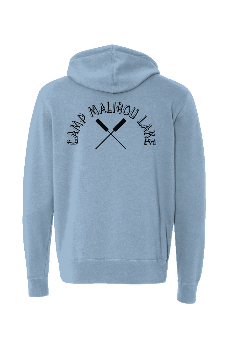 Camp Malibou Oars Unisex Full-Zip Hoodie