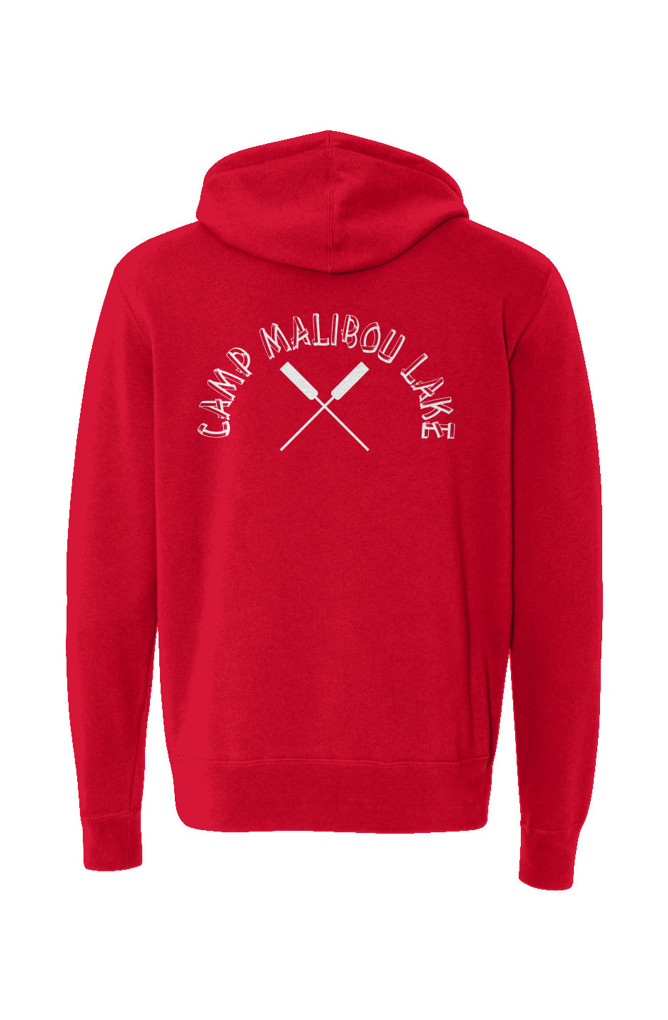 Camp Malibou Oars Unisex Full-Zip Hoodie