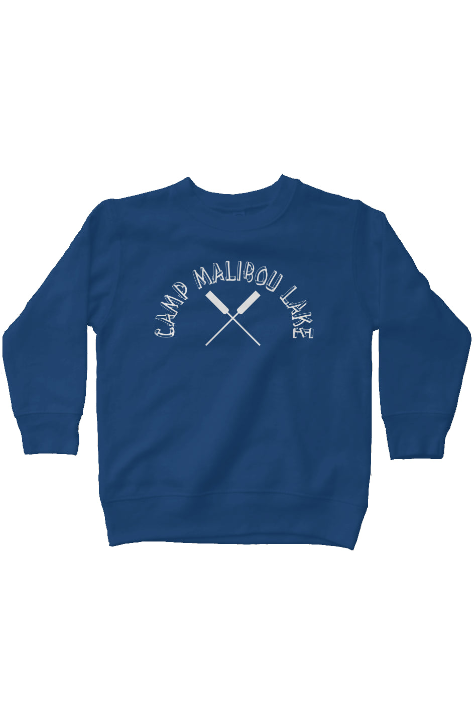 Camp Malibou Oars kids fleece sweatshirt