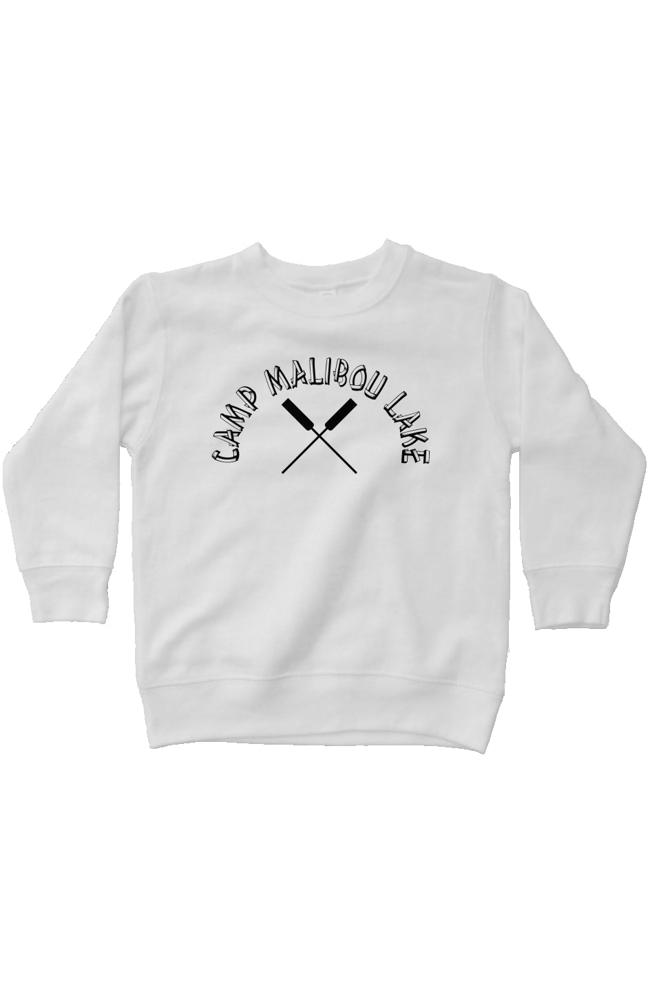 Camp Malibou Oars kids fleece sweatshirt