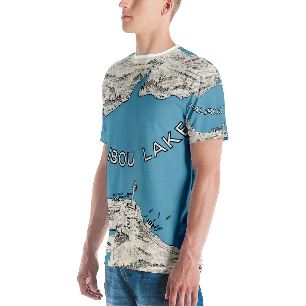 Malibou Mapwear Men's t-shirt