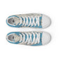 Malibou mapwear Women’s high top canvas shoes